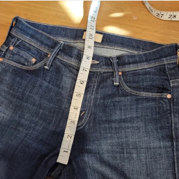 Mother The Cruiser Flare Jeans in Clean Sweep Size 25 - Picture 13 of 13
